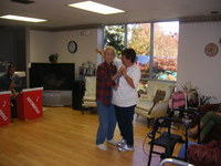 ladies dancing